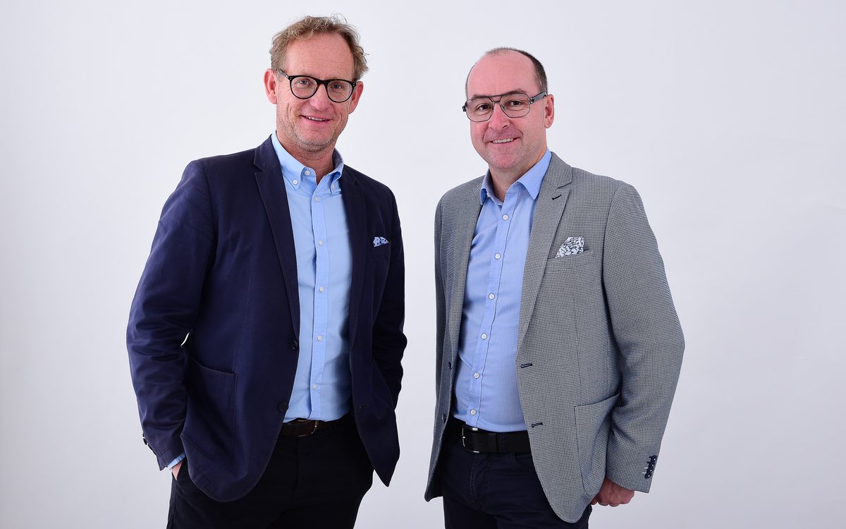 Immobilienexperten Gilbert Kagerer, MBA u. Bernhard Wolfsegger